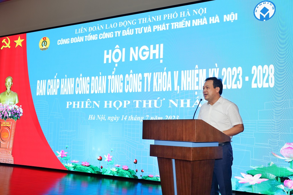 Đồng chí Ngô Minh Tuấn là Chủ tịch Công đoàn Tổng công ty khóa V, nhiệm kỳ 2023-2028